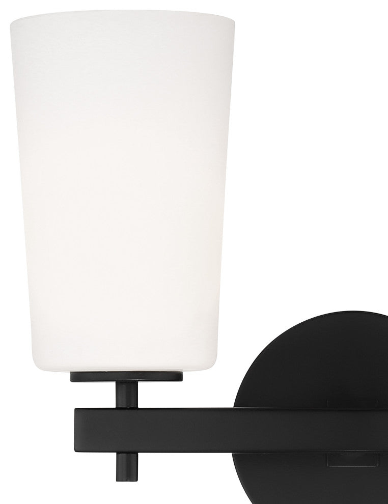 Colton 2 Light Black Wall Mount