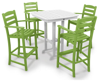 POLYWOOD La Casa Cafe 5-Piece Bar Set