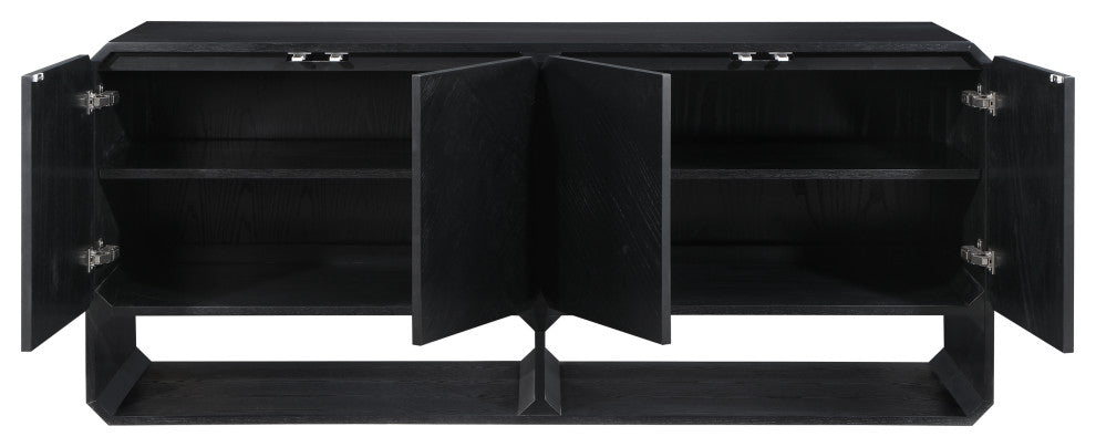 Parker Sideboard/Buffet, Black