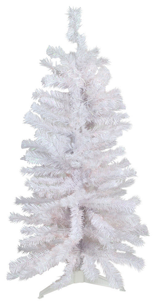 Pine Tree 85 Tips, White Iridescent, 3'x22"