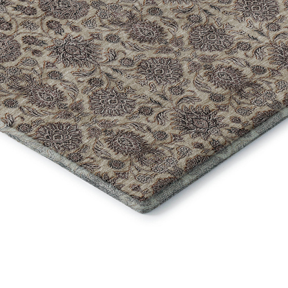 Premium Machine Washable Mayfield AMF702 Ivory 5' x 7'6" Rug
