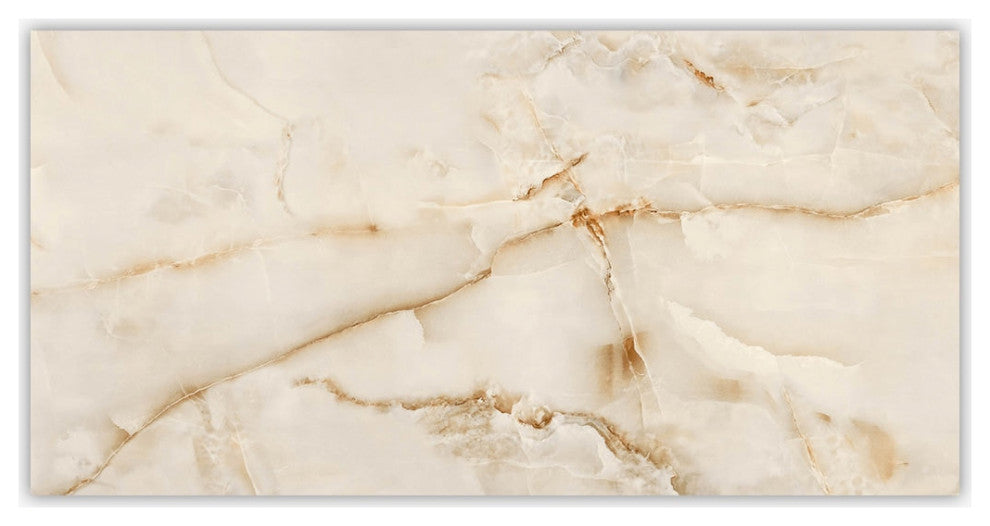 Onyx Pearl Polished 24x48 Porcelain Tile
