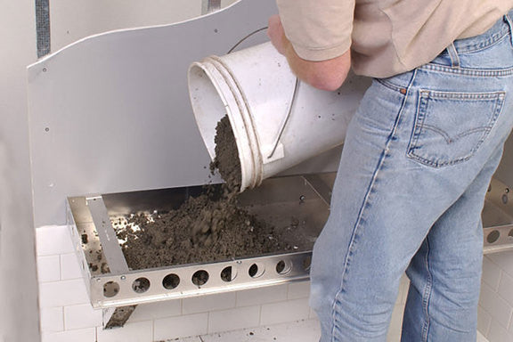 Better Bench Ready to To Tile Rectangle Adjustable Bench Mount Shower, 33.5-62 Inch