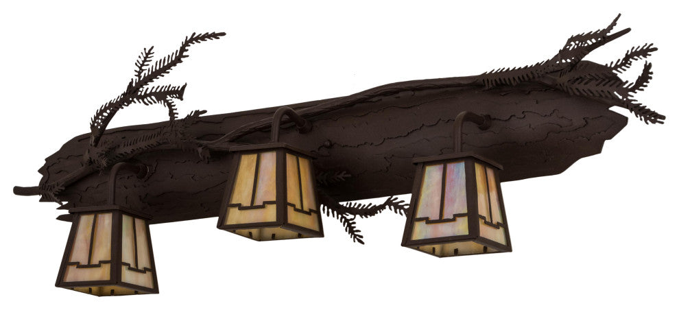 36W Pine Branch 3 Light Vanity