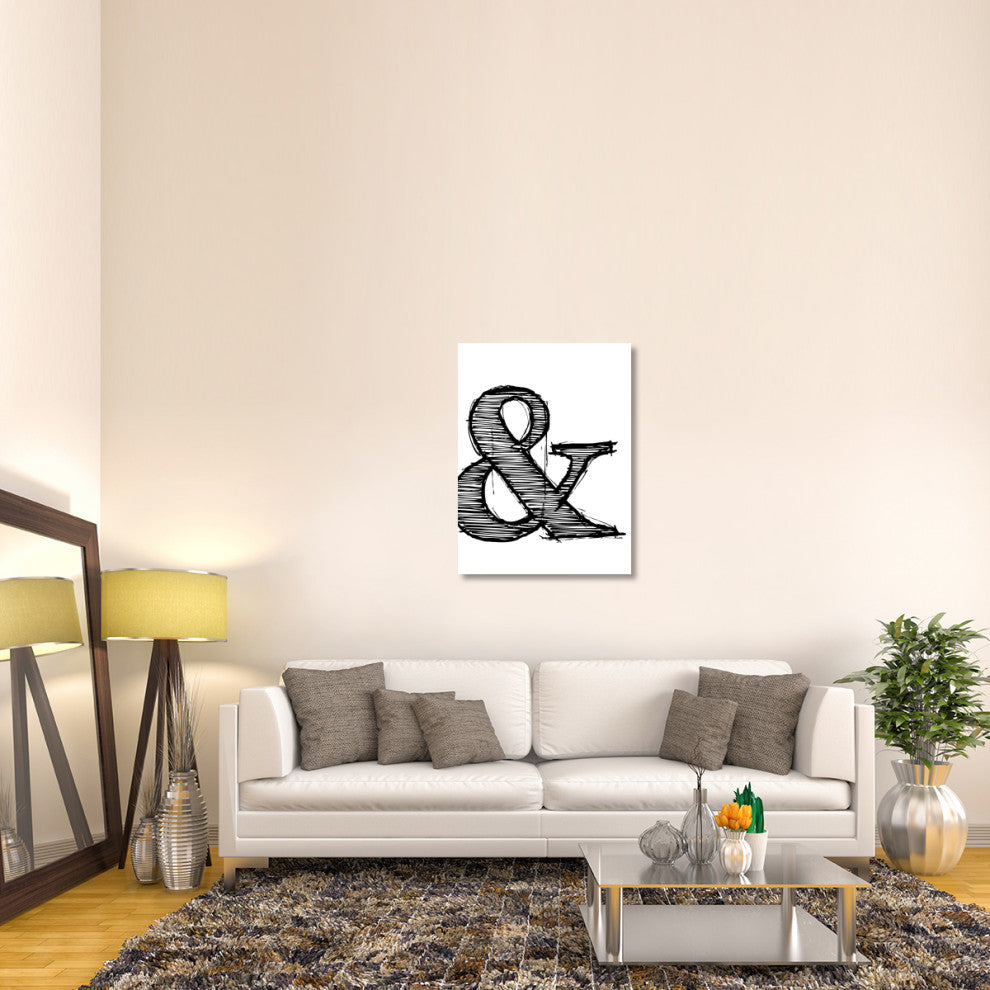 "Ampersand Poster 1" Fine Art Print