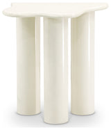 Romaine Coffee / End Table, Cream, End Table