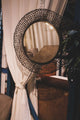 Regal Mirror, Brass