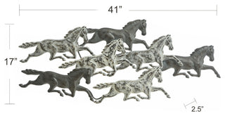 Dutton Off to the Races Metal Wall Art