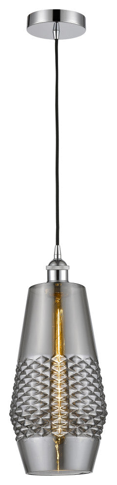 Innovations 616-1P-PC-G683-7-LED 1-Light Mini Pendant, Polished Chrome
