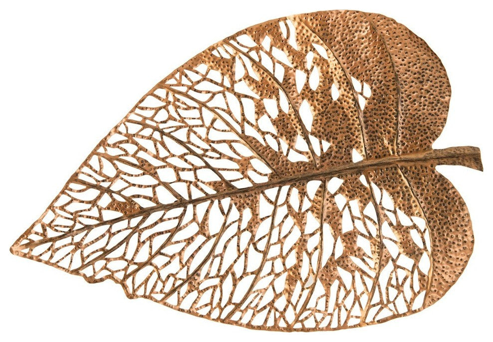 Birch Leaf Wall Art, Copper, Medium