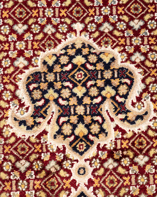 Mogul, One-of-a-Kind Hand-Knotted Area Rug Red, 8' 1" x 10' 1"