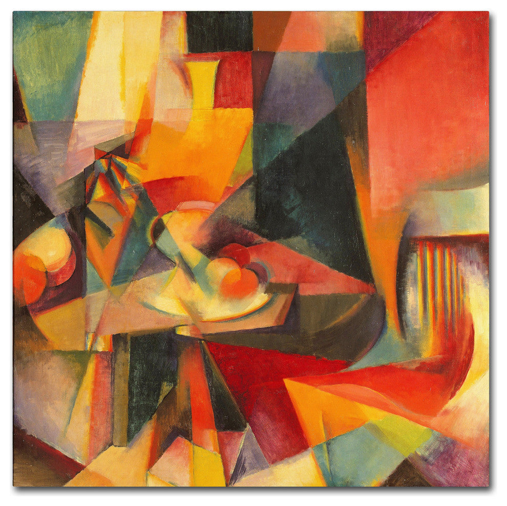 Stanton Macdonald-Wright 'Synchromy 3' Canvas Art, 14 x 14