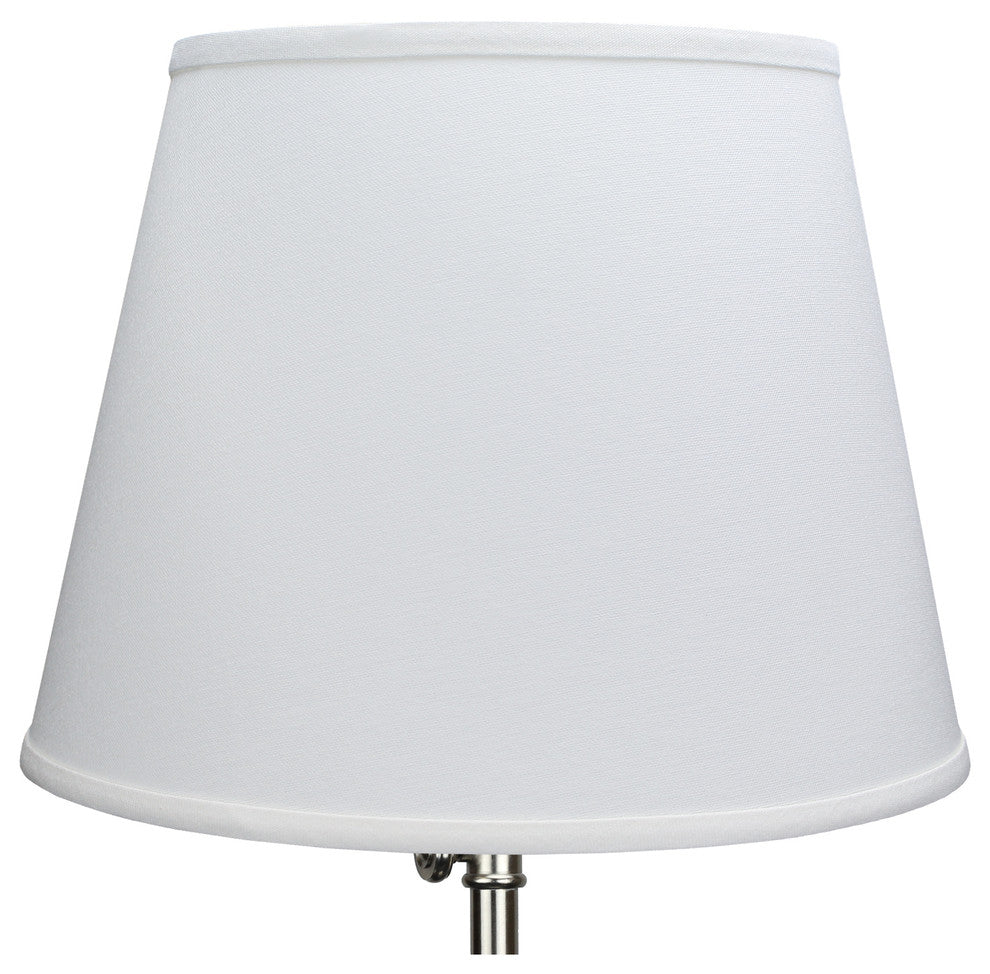 Fenchel Shades, 9"x13"x10" Spider Attachment Empire Lamp Shade, Linen