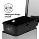 Home Zone Living 4.4 Gallon Kitchen Trash Can, 16.7 Liter
