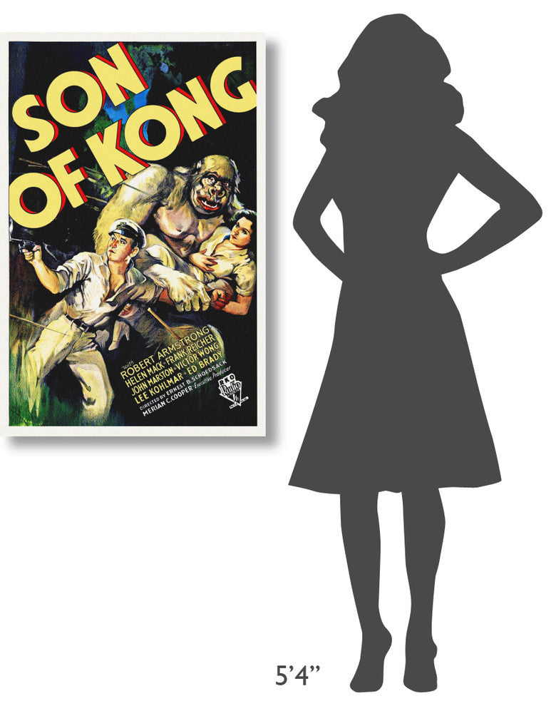 "Son of Kong" Stretched Canvas Giclee by Hollywood Photo Archive, 26x40"