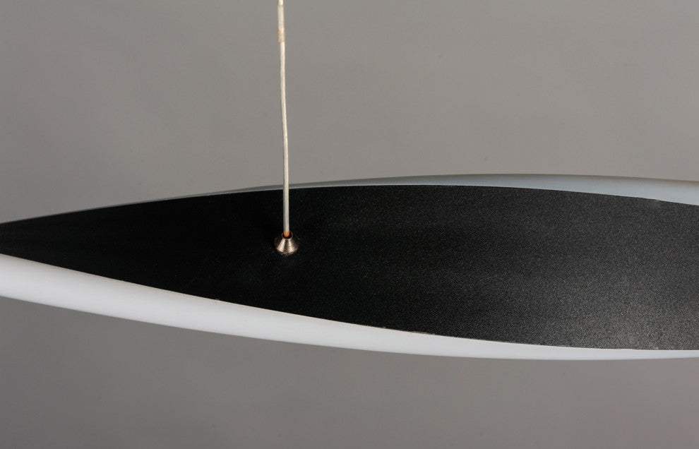 ET2 E24155 Pirouette 40"W LED Linear Chandelier - Black