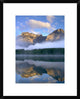 Morning Light On Mt Kidd As Seen From Wedge Pond, Alberta, Canada, 18"x22"