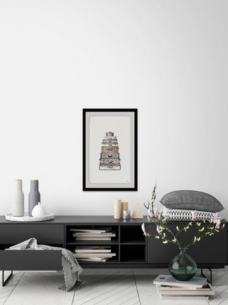 "Everyday Is a Journey" Framed Painting Print, 24"x36"