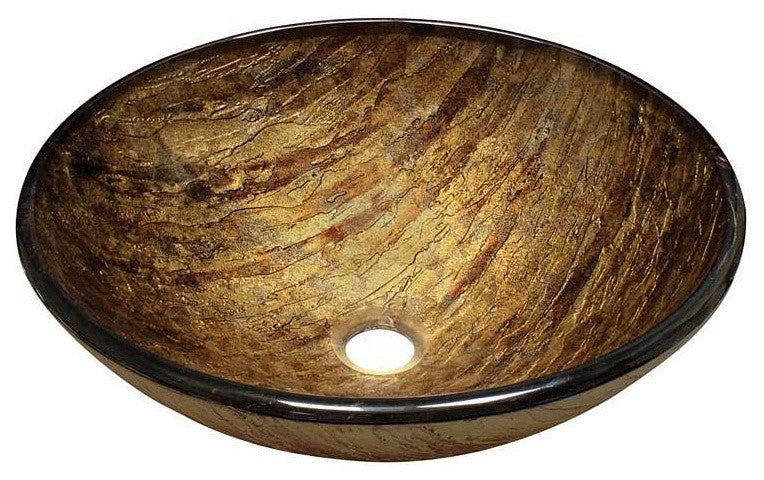 P236 Glass Vessel Bathroom Sink