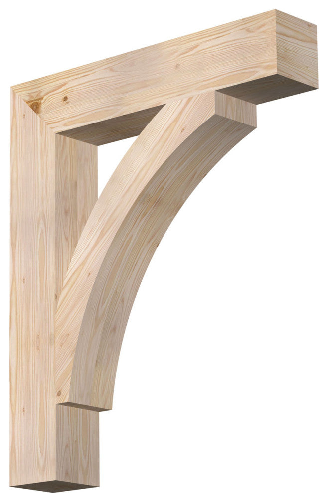 Thorton Block Smooth Bracket, Douglas Fir