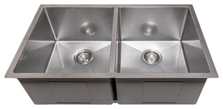 33" Anton Undermount Kitchen Sink  Fingerprint Resistant Stainless Steel