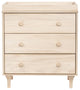 Lolly 3-Drawer Changer Dresser With Removable Changing Tray, Washed Natural