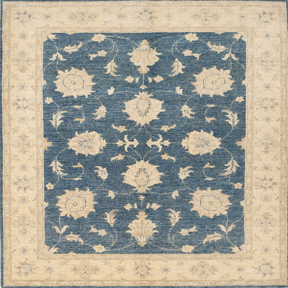Ahgly Company Indoor Square Traditional Area Rugs, 8' Square