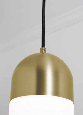 Irvine 3-Light Pendant, 120V, 45W, 5 CCT, Antique Brass, Linear