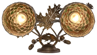 18W Oak Leaf & Acorn 2 LT Wall Sconce