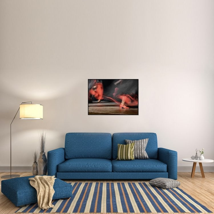 "Flame(Nco)" Framed Canvas Giclee by Izidor Gasperlin, 41x29"