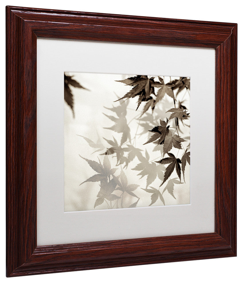 Alan Blaustein 'Florison 57' Art, Wood Frame, White Mat, 11x11
