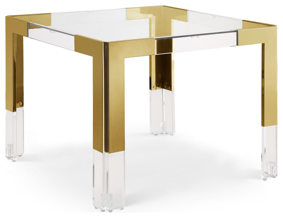 Casper Dining Table, Gold