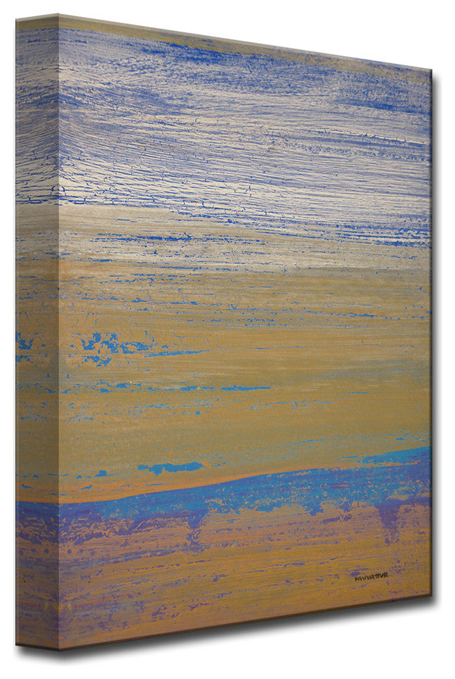 Ready2HangArt Abstract Canvas Art 'Destiny IV' by Norman Wyatt, 20"x16"