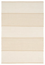 Mark D. Sikes x Dash & Albert La Mirada Wheat Cotton Rug, Natural, 6' x 9'