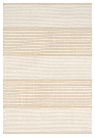 Mark D. Sikes x Dash & Albert La Mirada Wheat Cotton Rug, Natural, 6' x 9'