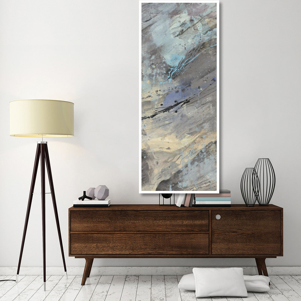 "The Rocks Panel III" Digital Paper Print by Albena Hristova, 32"x77"