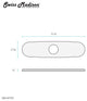 Kitchen Faucet Deck, Chrome