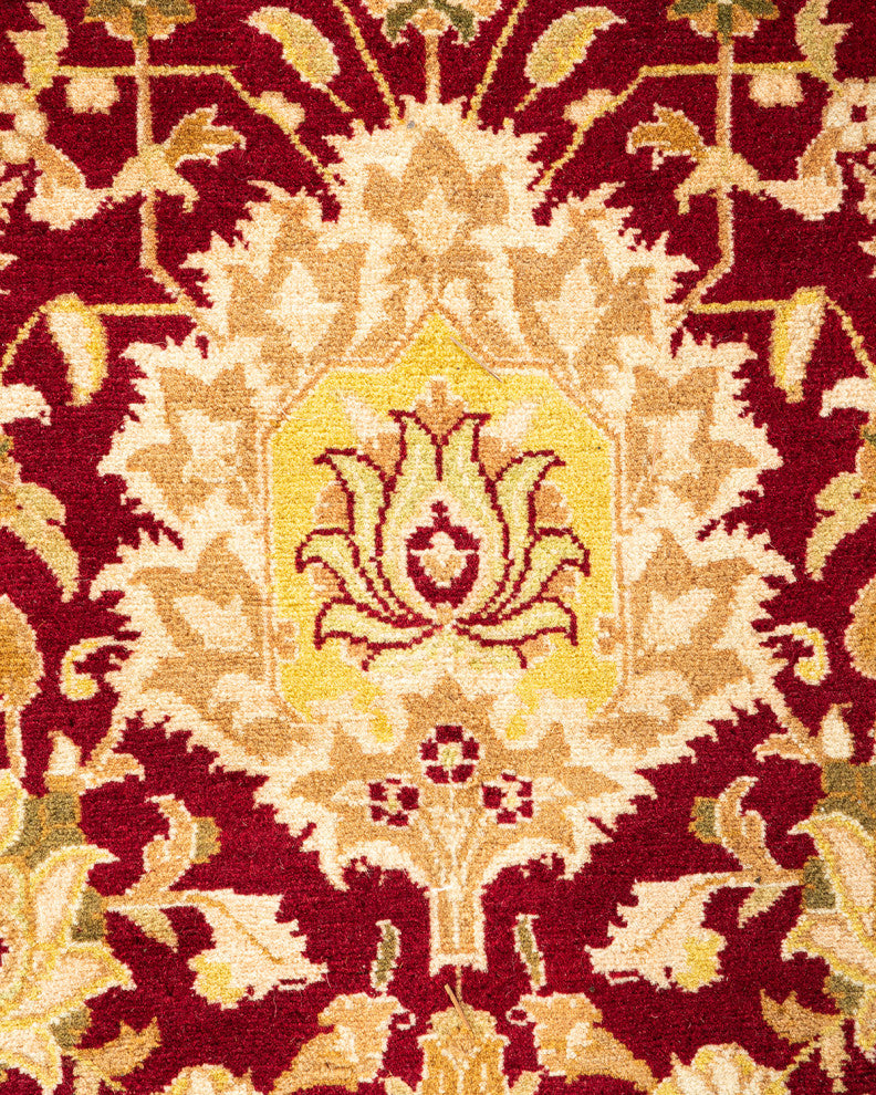 Mogul, One-of-a-Kind Hand-Knotted Area Rug Red, 9' 0" x 18' 5"