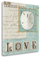 "Beach Journal I" By Wild Apple Portfolio, Giclee Print on Gallery Wrap Canvas