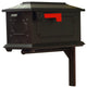 Kingston Curbside Mailbox With Ashley Front Single Mailbox Mounting Bracket