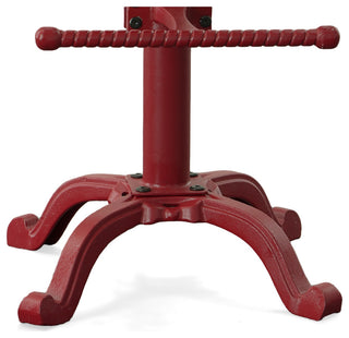 Adjustable Tractor Seat Stool, Red