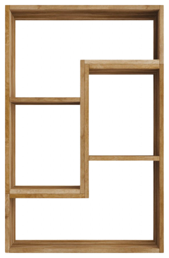 ANALI Modular Bookcase, Country Oak