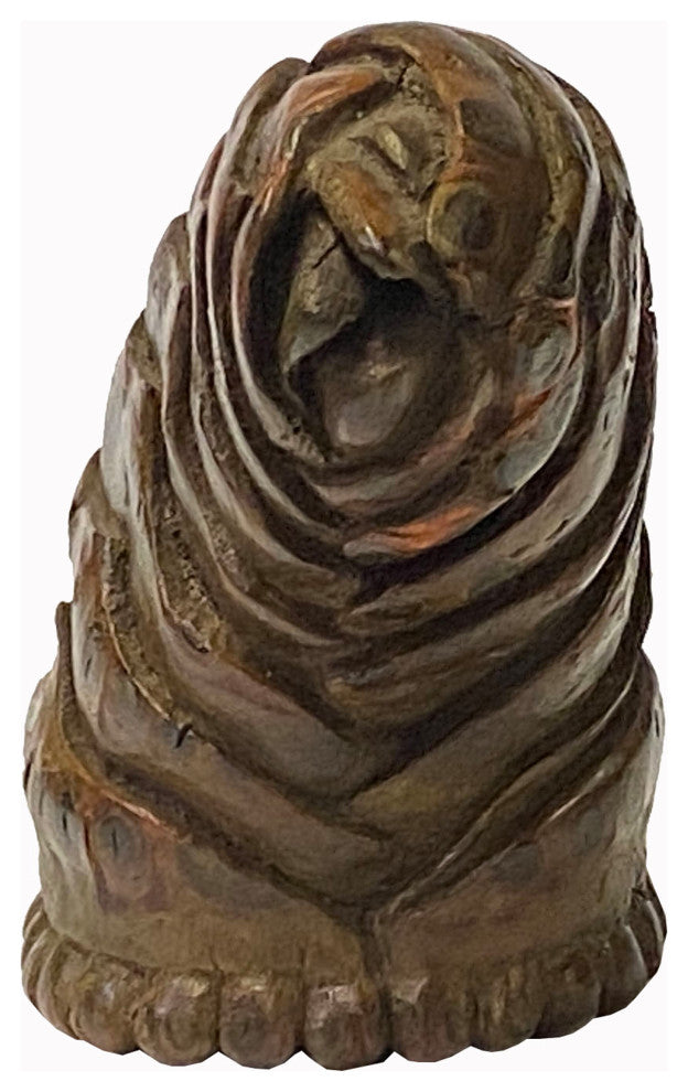 Chinese Bamboo Carved Root Artistic Figure Display Hws2371