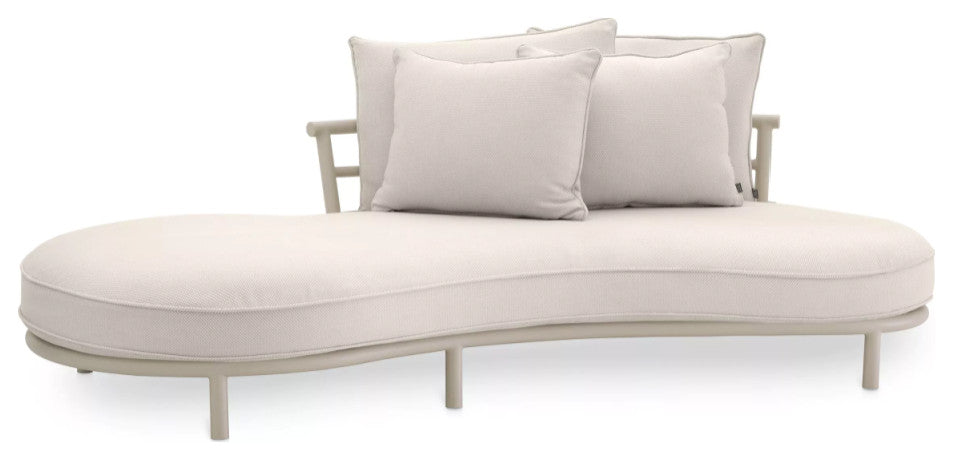 White Modern Outdoor Sofa | Eichholtz Laguno, Right