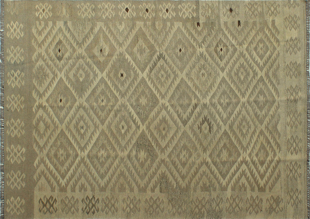 Winchester Kilim Larmina Ivory Rug, 5'4x7'5