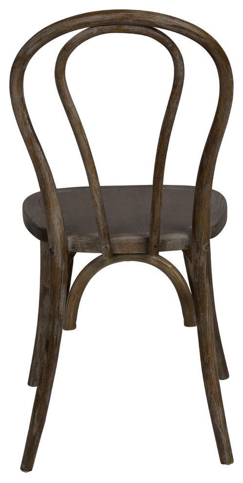 Cafe Bentwood Parisian Dining Chair, Set of 2, Antique Brushed Mocha