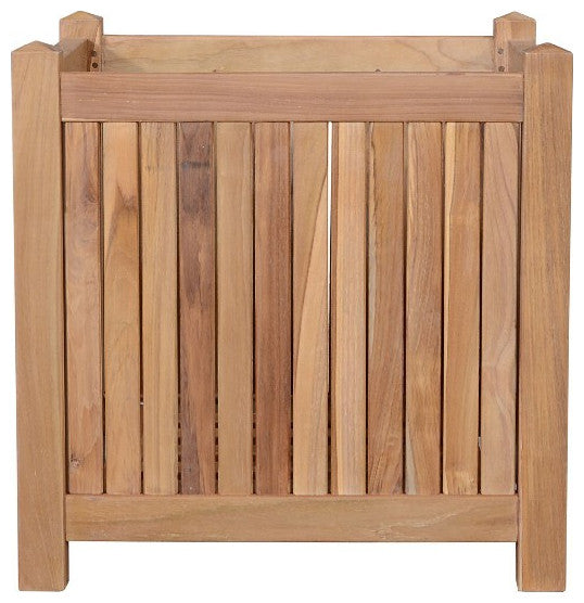 Anderson Teak PL-002 Wooden Planter Storage Box