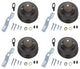 21521-14 Light Fixture Canopy Kit, 5" Dia., Oil Rubbed Bronze 4 Pack