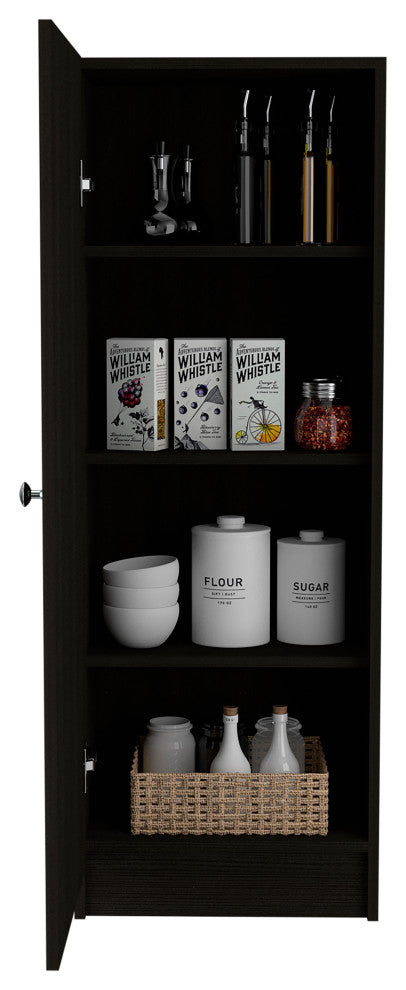 Uluru Kitchen Pantry, Black