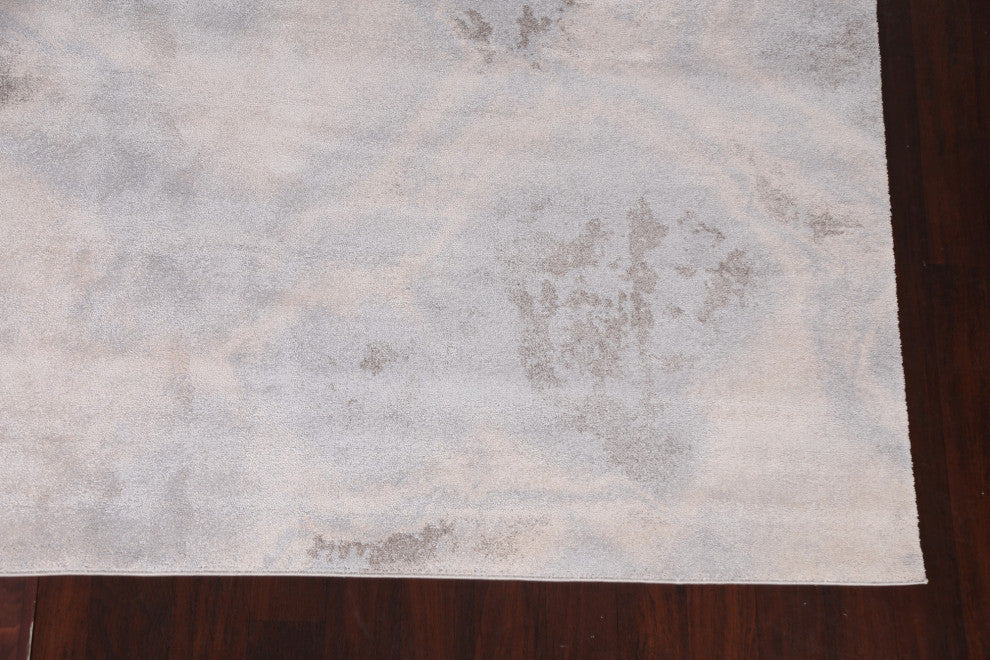 Abstract Transitional Turkish Oriental Area Rug Contemporary Carpet 10x10